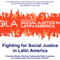 EVENT: Fighting for Social Justice in Latin America